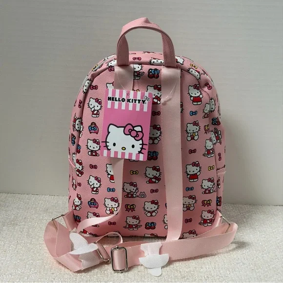 Hello Kitty Pink Kids Mini Backpack - Picture 3 of 5